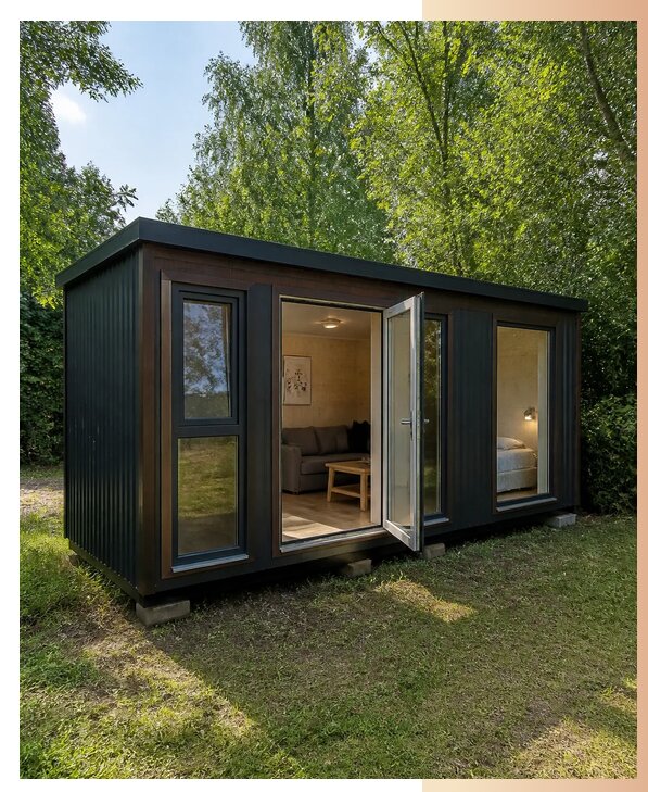 Двухкомнатные дачные бытовки в Верхней Пышме по цене от 184680 р. | БытовкаПрофи-Врх